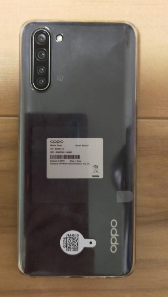 スマホ「OPPO Reno3 A mvno(CPH2013)」